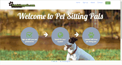 Desktop Screenshot of petsittingpals.com